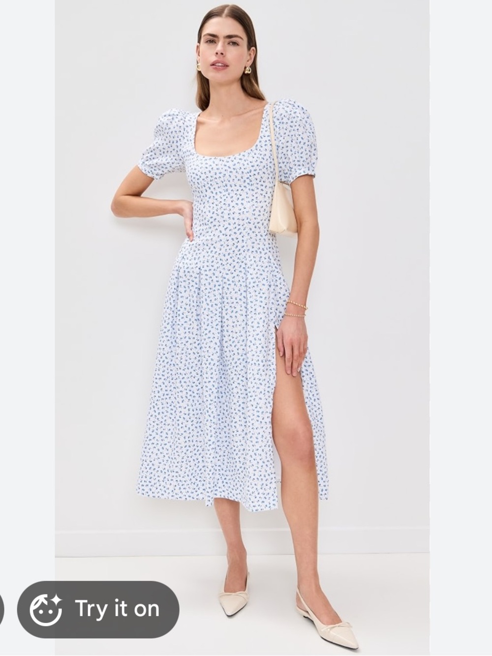 Reformation Coucou Linen Dress